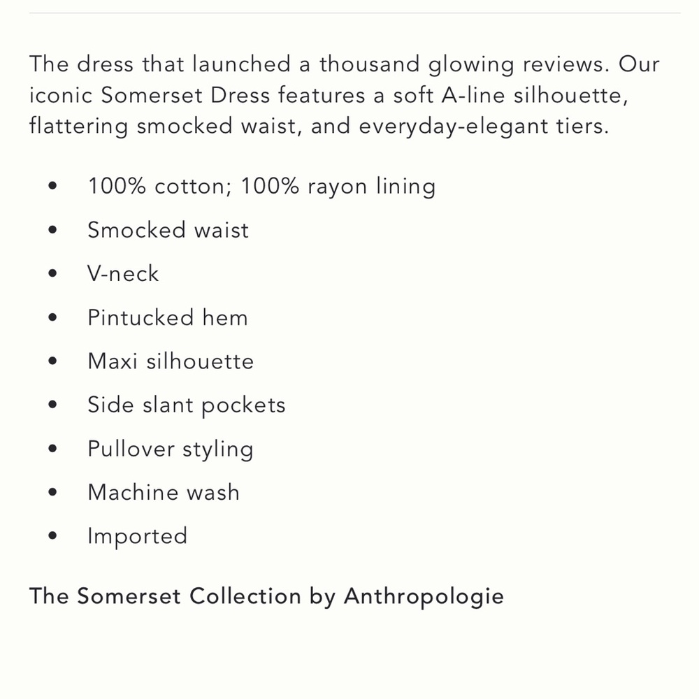 Anthropologie The Somerset Maxi dress: textured edition - Picture 4 of 4